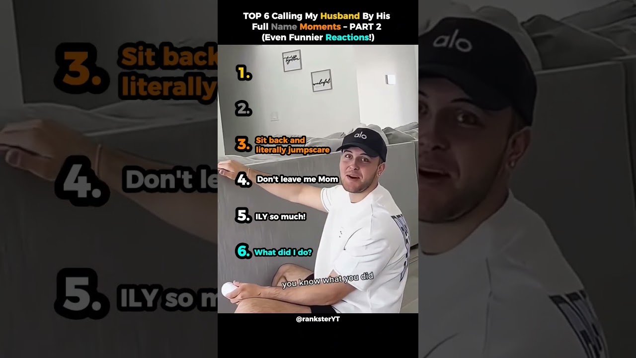 TOP 6 Calling My Husband By His Full Name Moments &ndash; PART 2 (Even Funnier Reactions!)