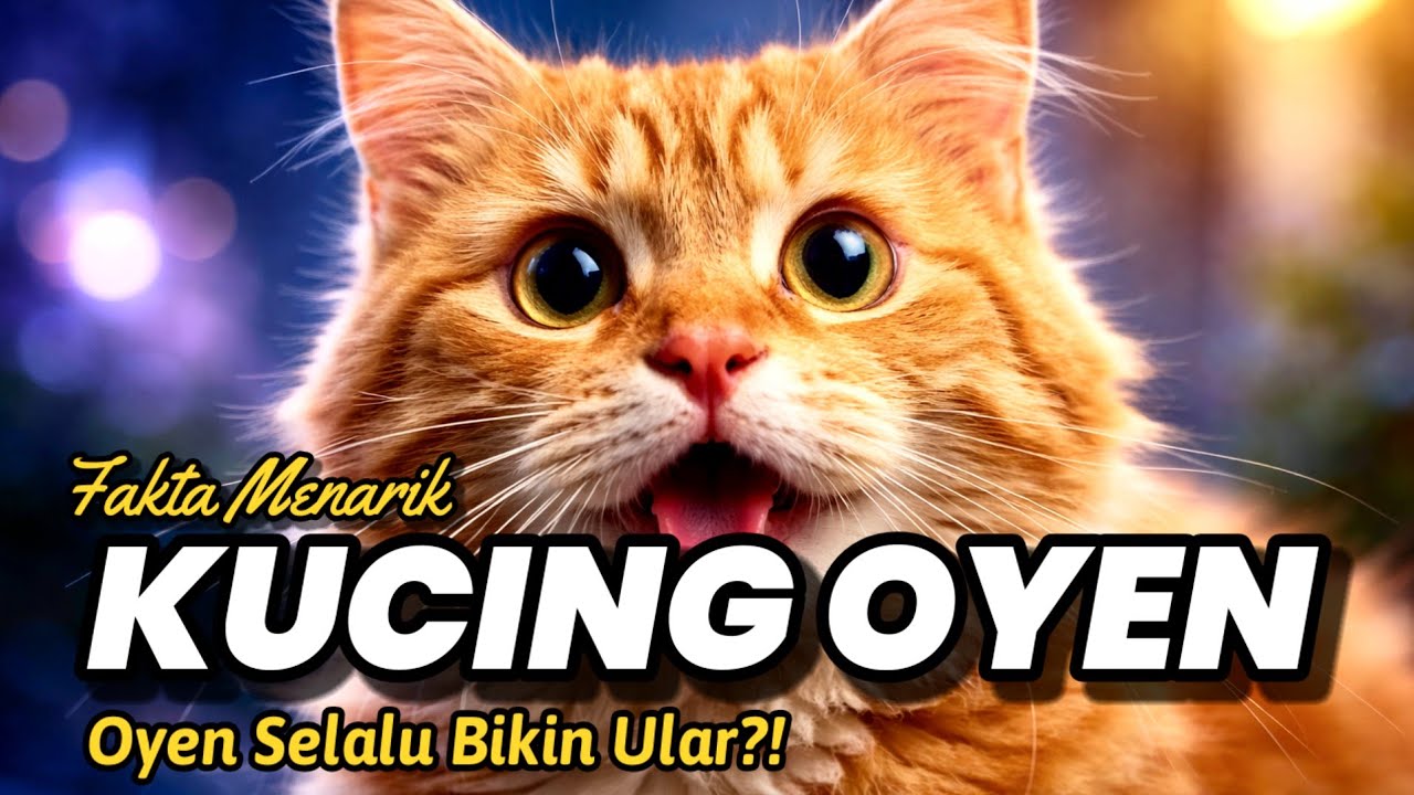 KUCING OYEN PUNYA FAKTA UNIK MENGEJUTKAN, KENAPA TERLIHAT LEBIH “ANEH”