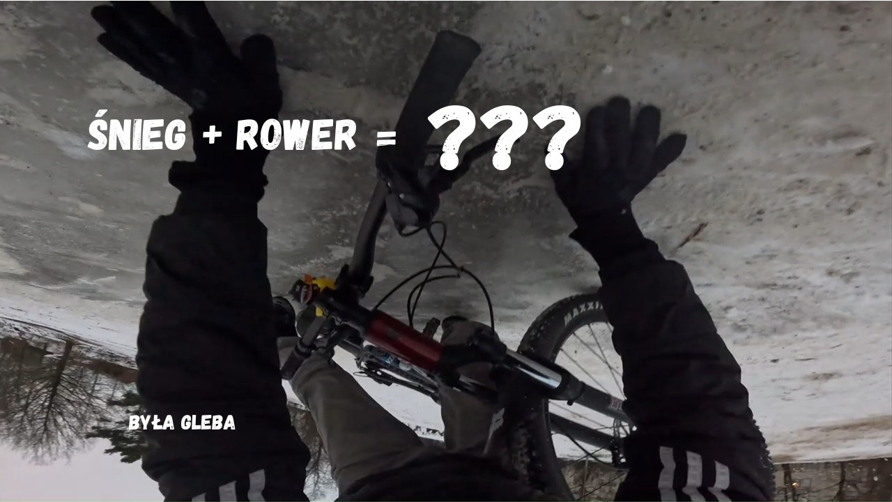 Śnieg + Rower =  ???