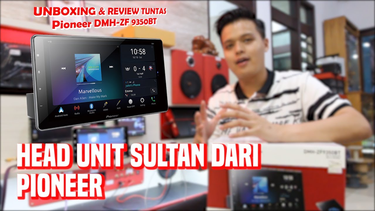 Review Head Unit Pioneer DMH - ZF9350BT.