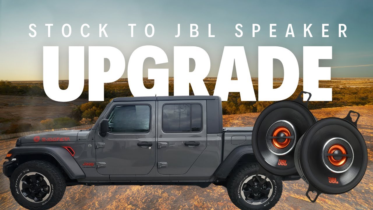 Transform Your Jeep Wrangler And Gladiator With Jbl Gx328 3.5