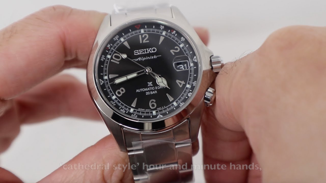Seiko Prospex Alpinist in ‘Summit Black’ #SPB505J1 #SPB505