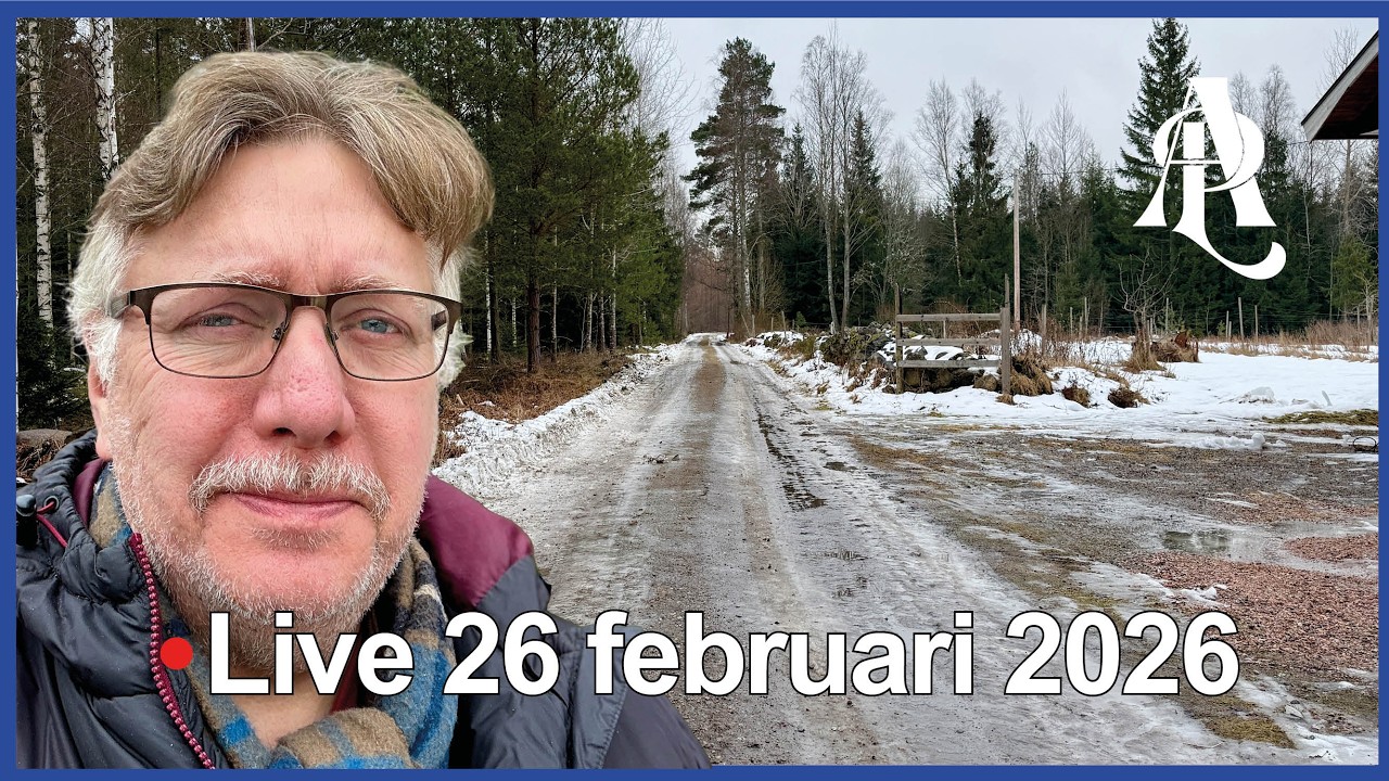 🔴 Live med Anders på landet 26 februari 2026