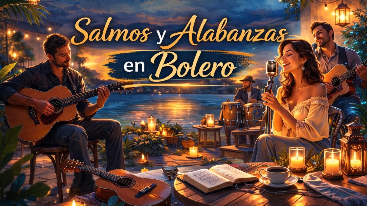 Boleros de Alabanza 🌙🙏 | Hermosos Salmos cantados que dan Paz, Fe y quitan la Preocupación