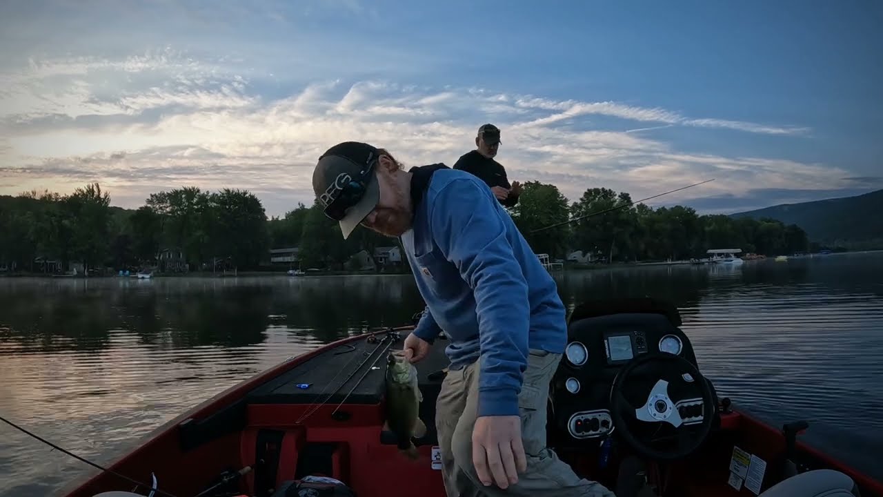 Honeoye Lake New York bass tournament 8/24/2025. Part one