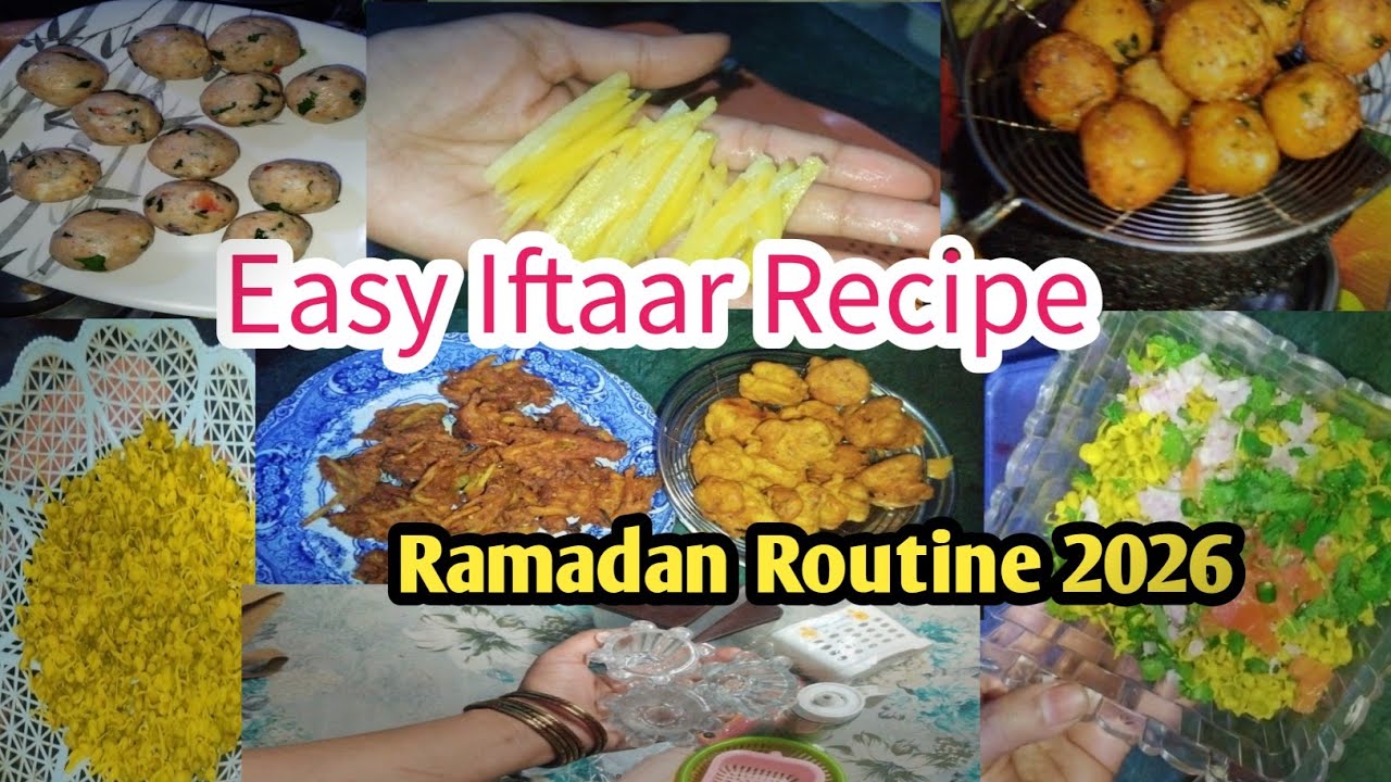 Easy Iftaar Recipe|Ramadan Routine 2026|potato Cheese ball |Home manegement|Home maker ruhi vlogs29