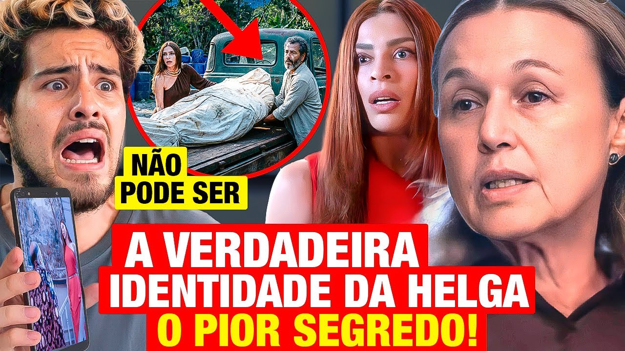 TRÊS GRAÇAS: Raul e Gerluce descobrem VERDADEIRA IDENTIDADE DE HELGA e o que ela FEZ COM CÉLIO!