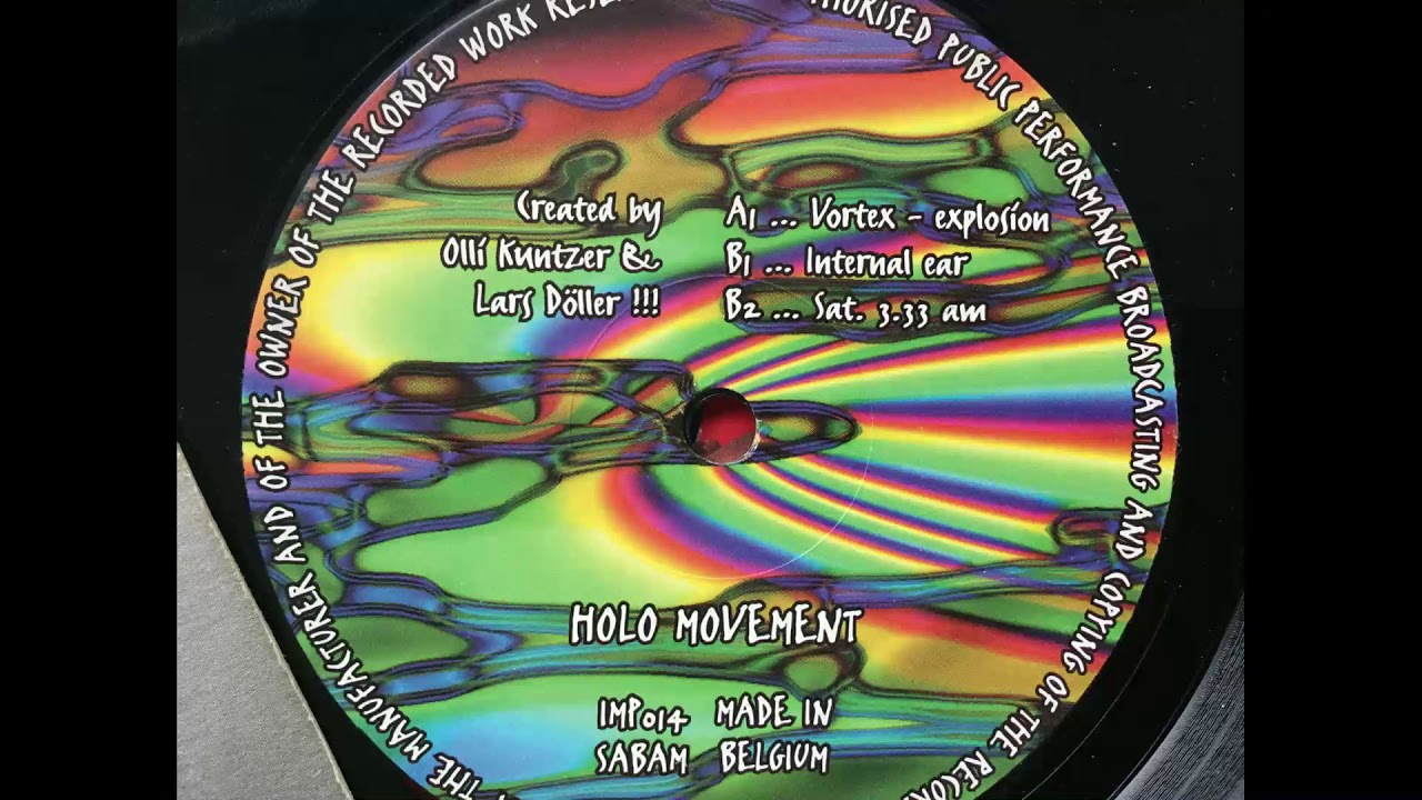Holo Movement - Internal Ear. Important Records