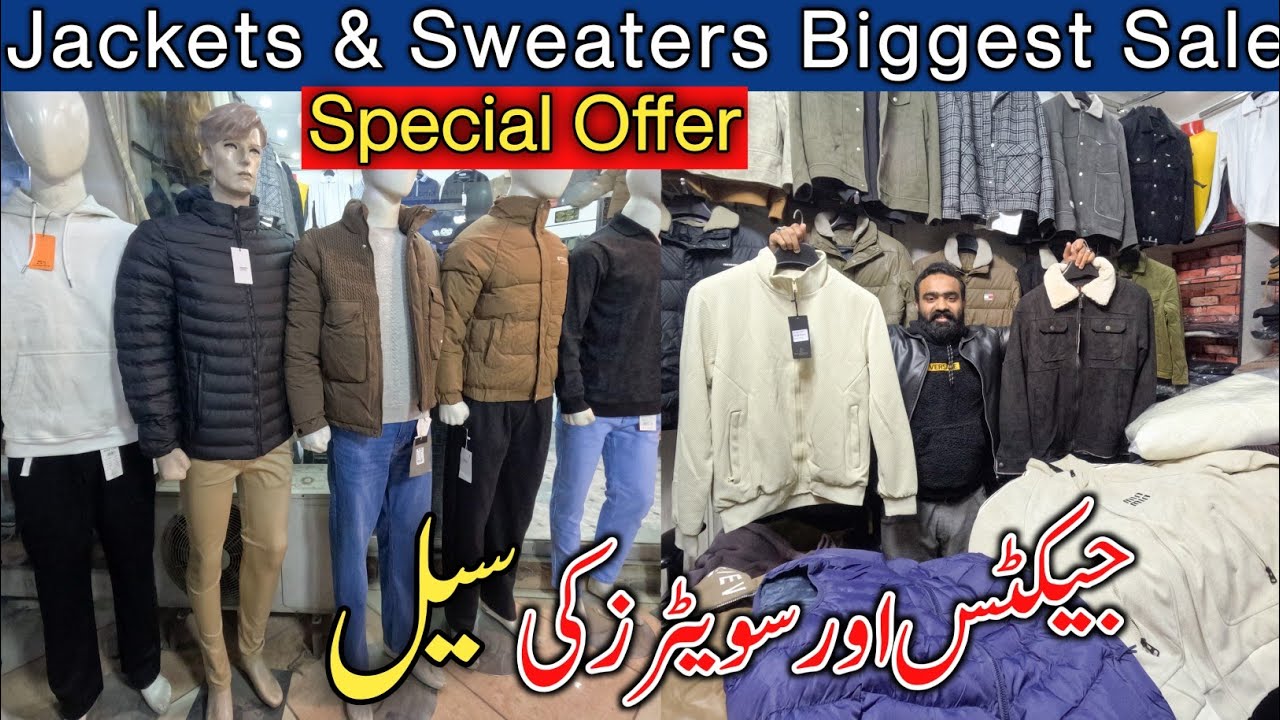 Rawalpindi Winter Sale  🔥| Sasti Jackets, Sweaters & Old Money Men’s Wear #menswear #shopping 