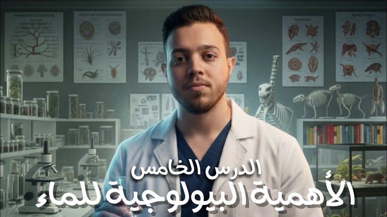 شرح درس الأهمية البيولوجية للماء | علوم متكاملة | أولى ثانوي 2026 - دفعة البكالوريا - مستر سيد هيكل 