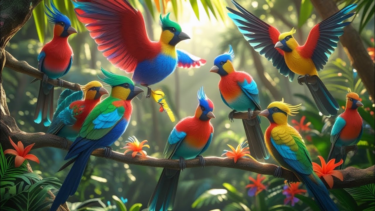 the Bird song rhythm kids song