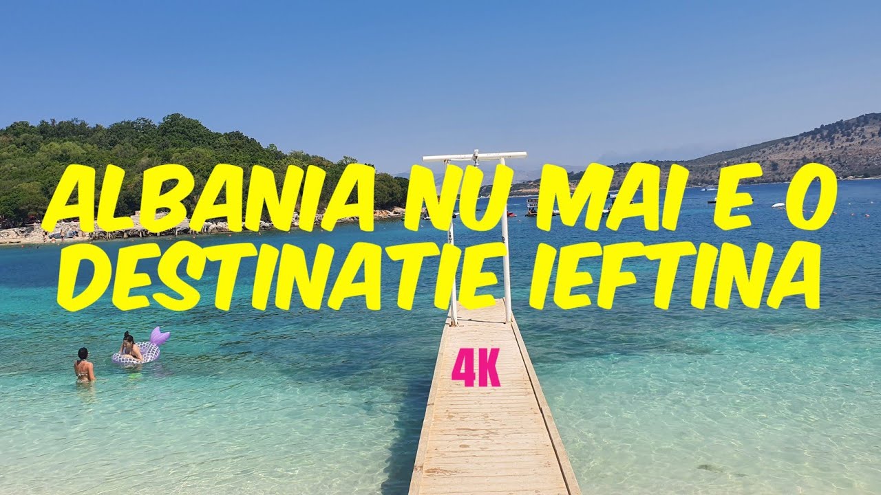 Am ajuns în Ksamil/Albania, ieftin dar nu prea, preturi în market, plaja&restaurante!English trans