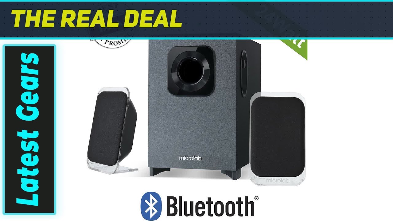 Microlab M113BT: Amazing Compact Bluetooth 2.1 Speakers