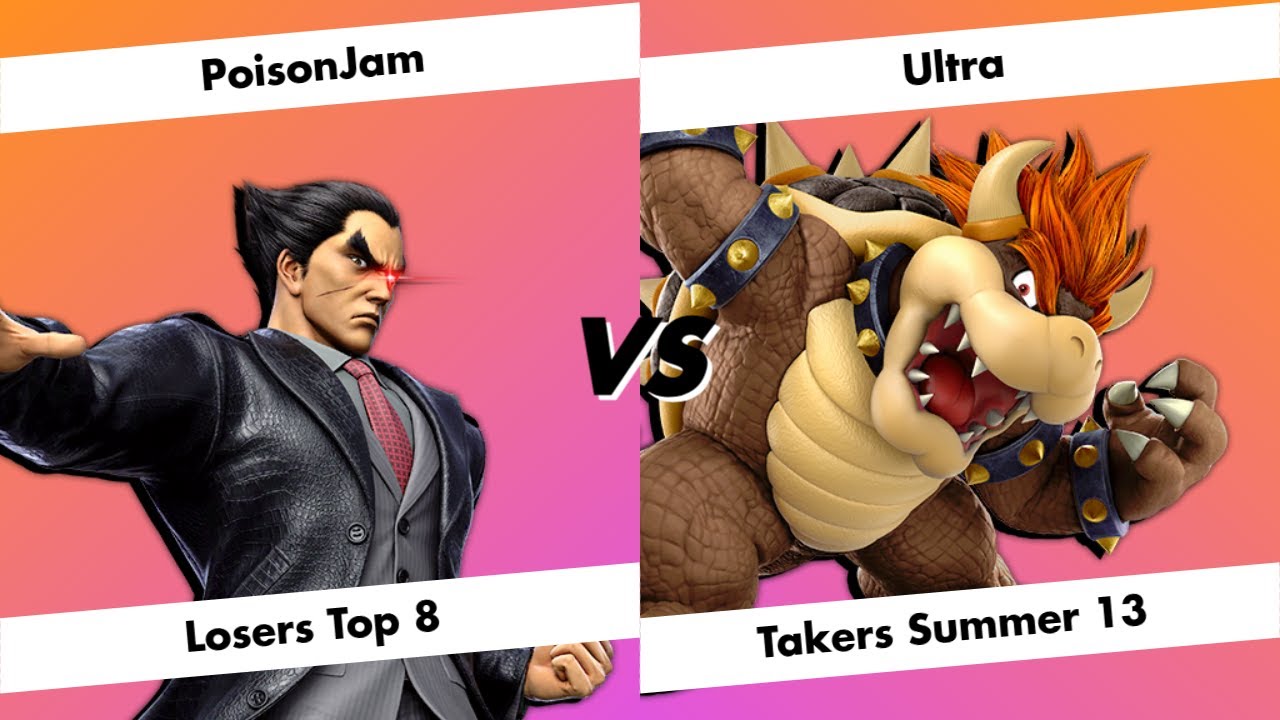 Takers Summer 13 - PoisonJam (Kazuya) vs Ultra (Bowser) - Losers Top 8