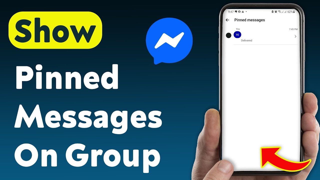 How to Show Pinned Messages On Group on Messenger (Updated)