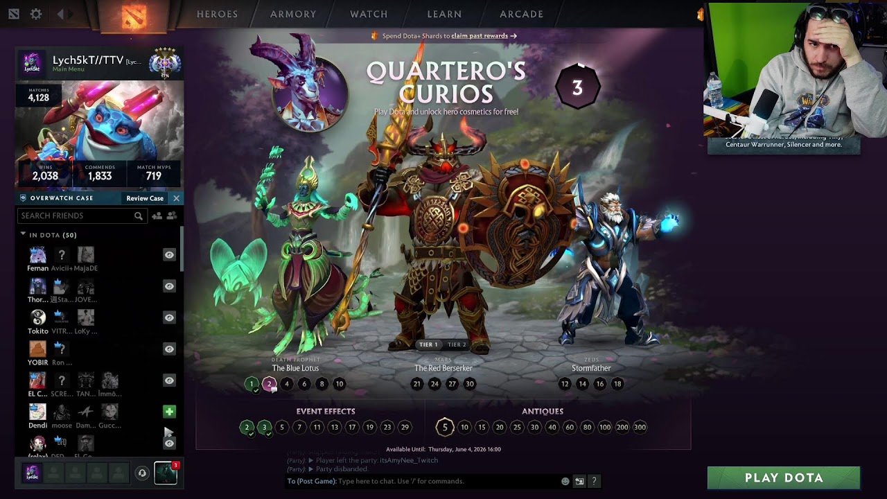 Update Quarteros y Liga en la noche