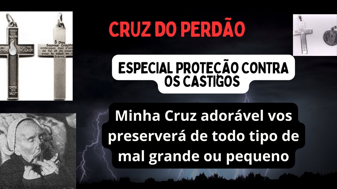 CRUZ DO PERD&Atilde;O - Quase ningu&eacute;m conhece este poderoso sacramental revelado &agrave; Marie Julie