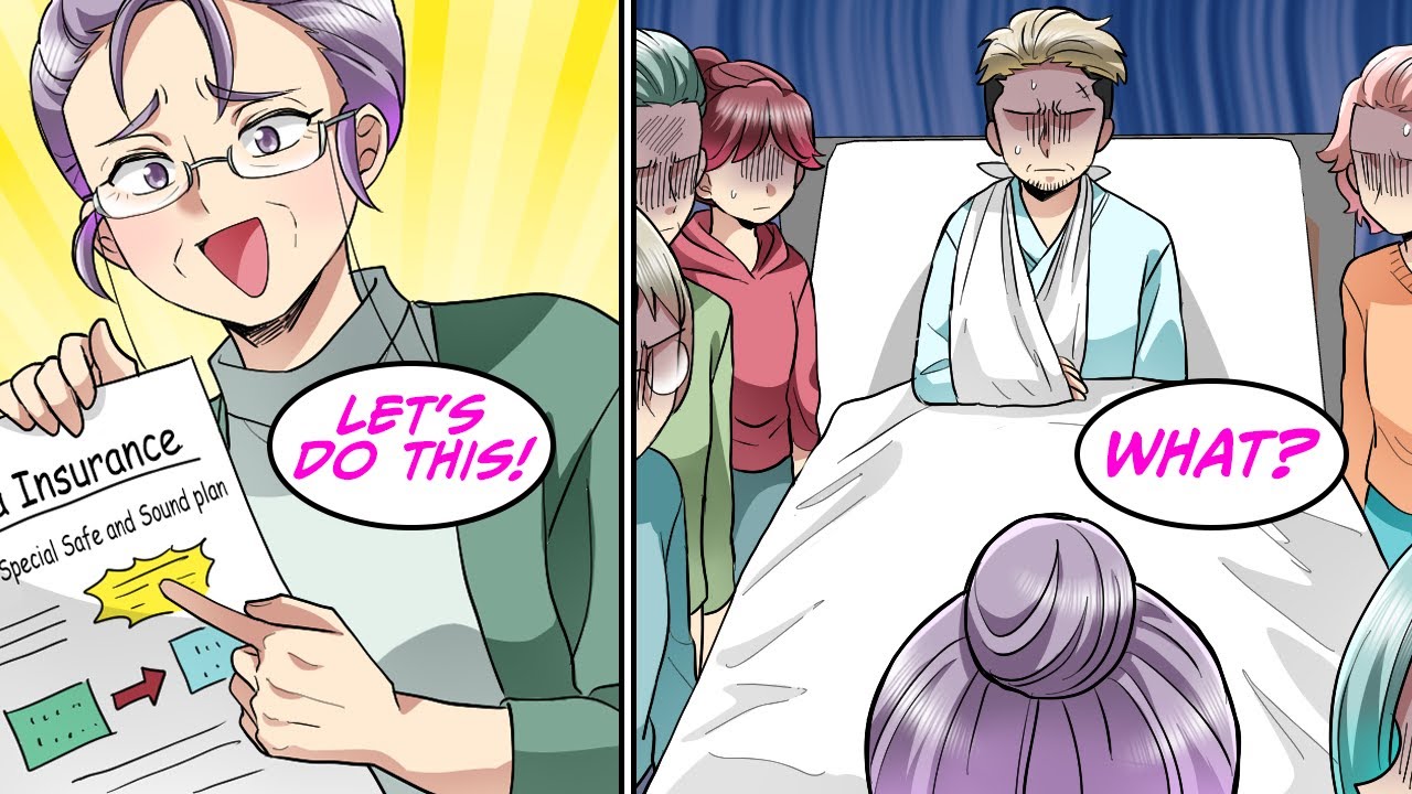 A relative was trying to increase her sales by pushing insurance onto us... [Manga Dub]