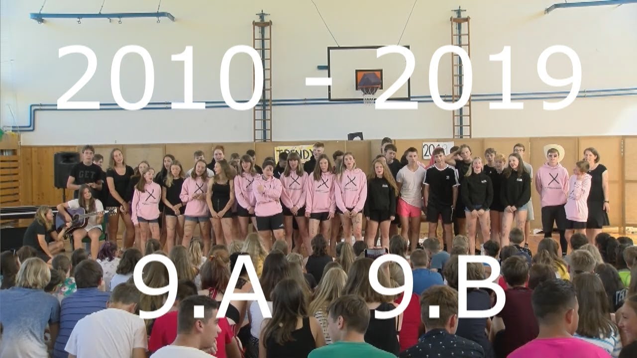 Poslední zvonění - 2019 - 9.A a 9.B
