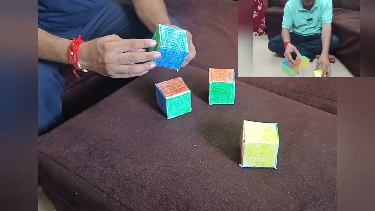 Instant Insanity Puzzle Solution | Mind Puzzle | Dinesh Gupta Inspiration Mindset Guru | Mind Puzzle