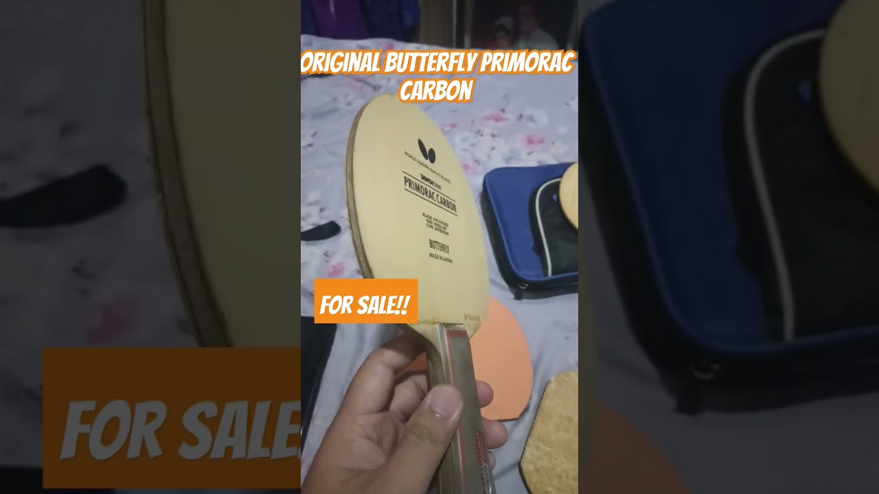 for sale kayu bet butterfly primorac carbon #kayu #murah #tenismeja #tabletennis