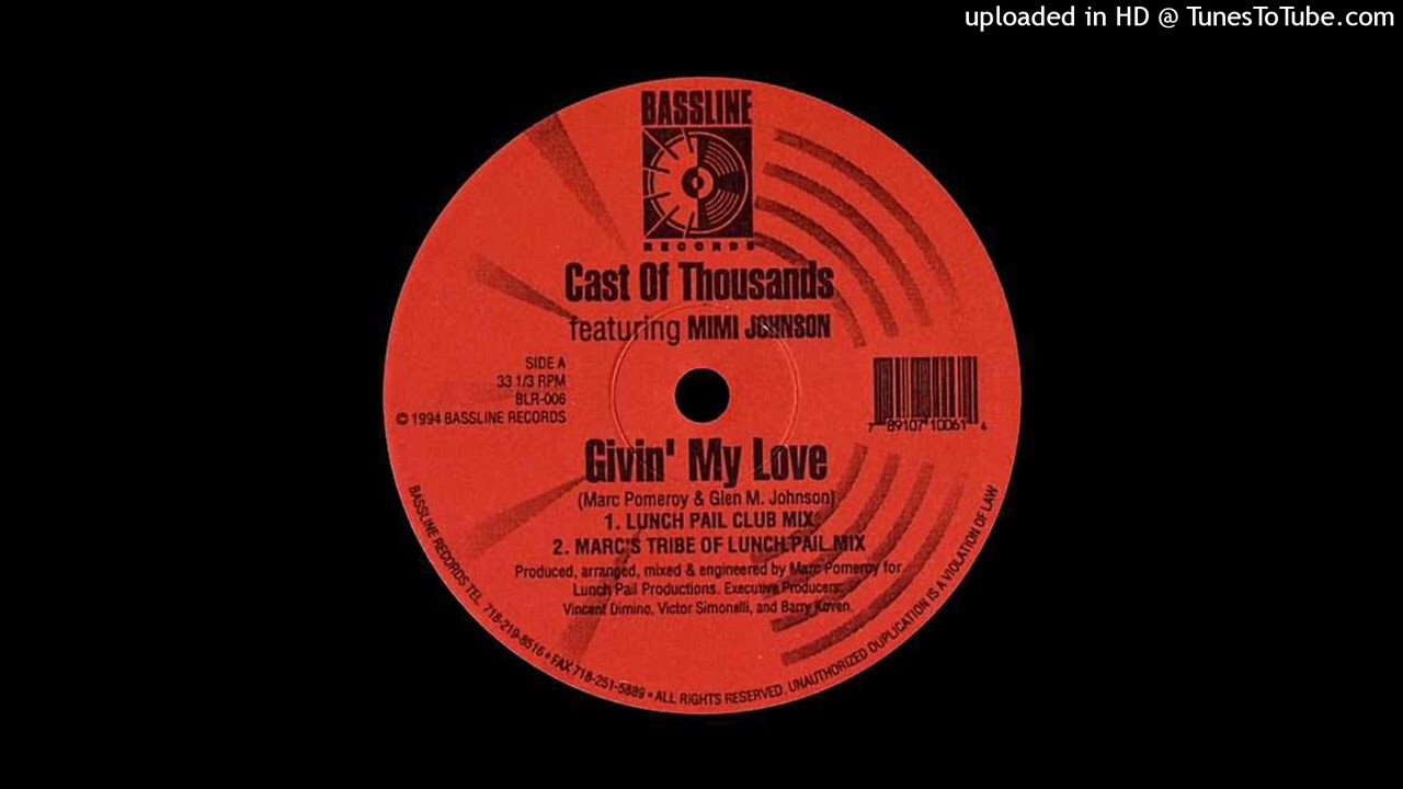 Cast Of Thousands - Givin' My Love (Marc's Tribe Of Lunch Pail Mix)