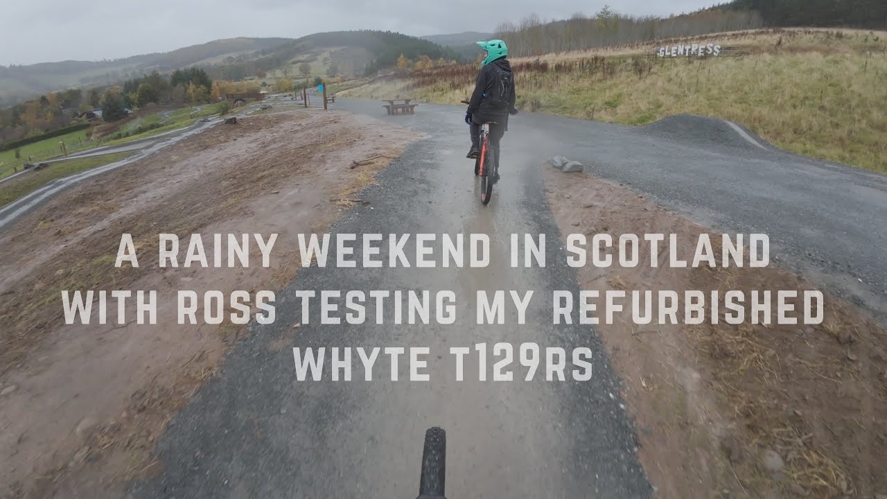 whyte t129rs first run after refurbishment