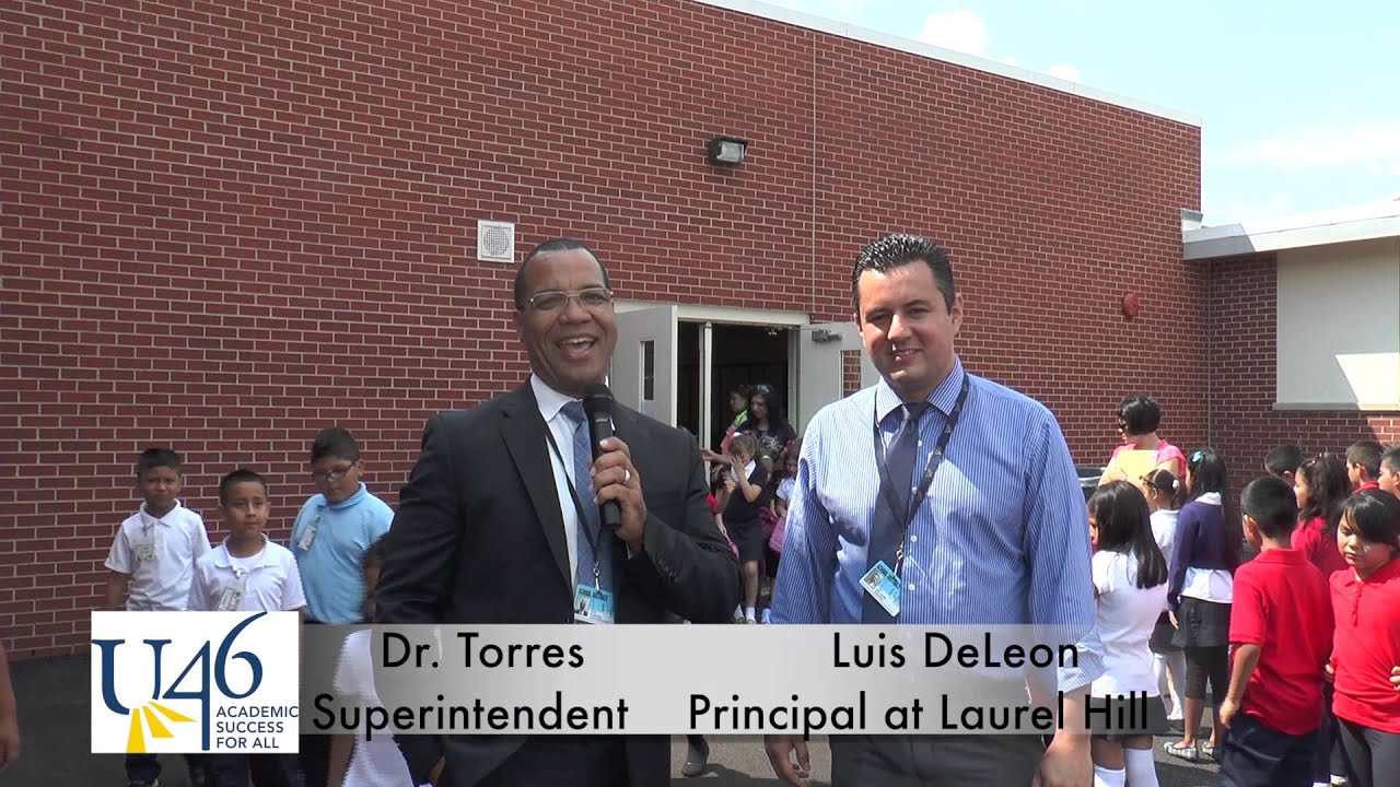 First Day of School in U-46 2013-14