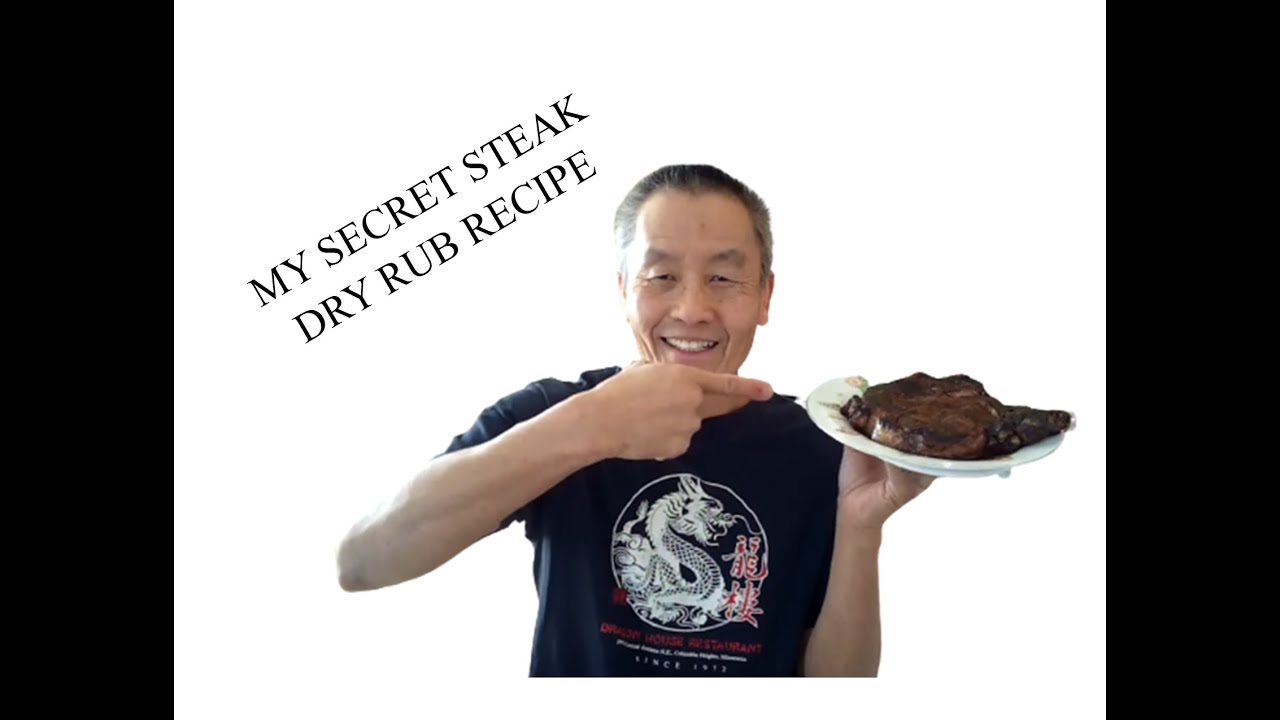 MY SECRET STEAK DRY RUB RECIPE