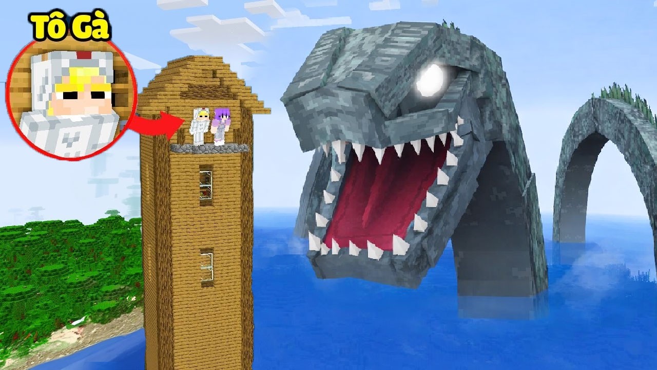 T&ocirc; G&agrave; Thử Th&aacute;ch Tho&aacute;t Khỏi SCP-3000 Trong Minecraft!