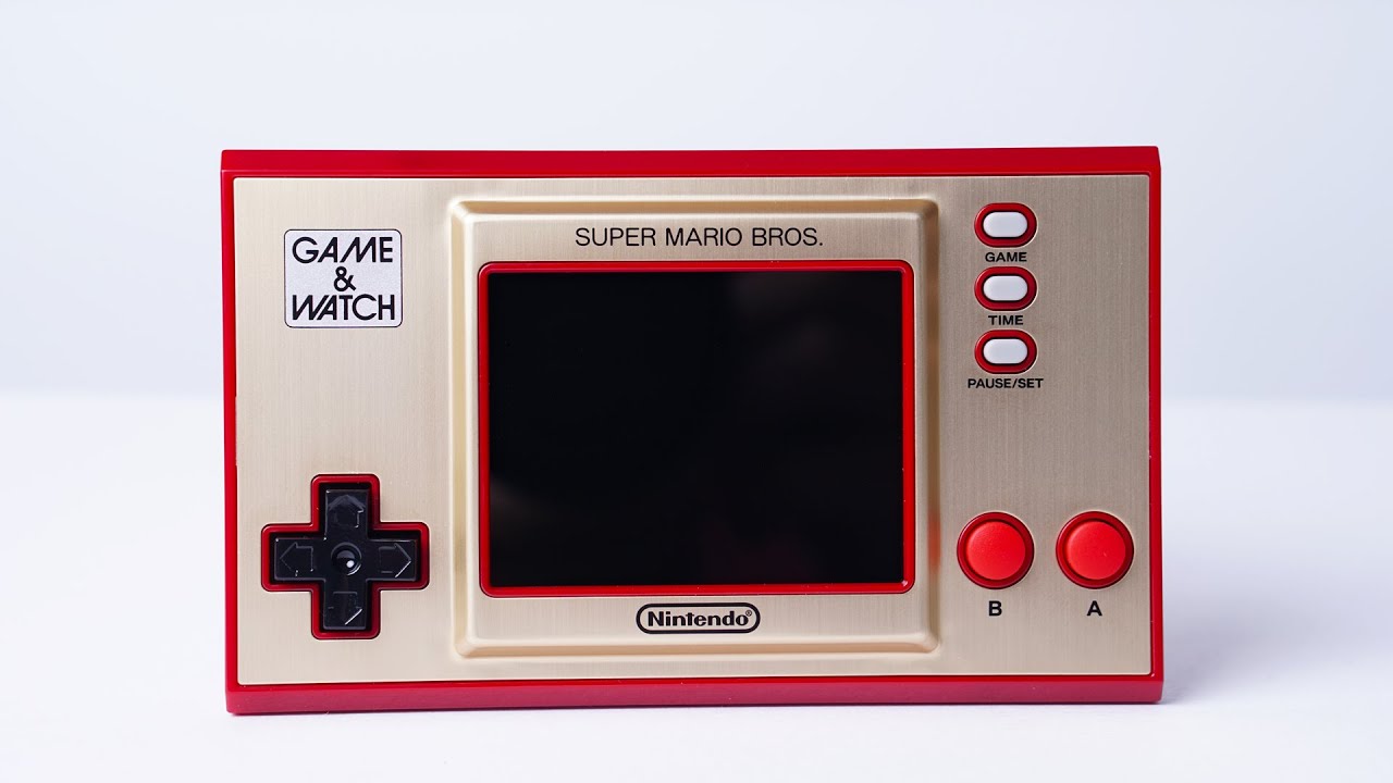 Así es la GAME AND WATCH Super Mario Bros
