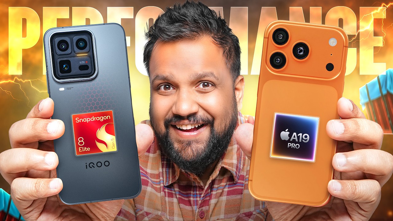 iQOO 15 Ultra vs iPhone 17 Pro Max Performance Test - Android Beats iPhone Again! 🤩
