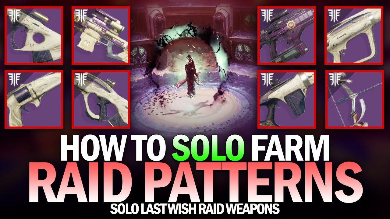 How to Solo Farm Last Wish Raid Weapon Patterns / Red Borders [Destiny 2 Season of the Deep]