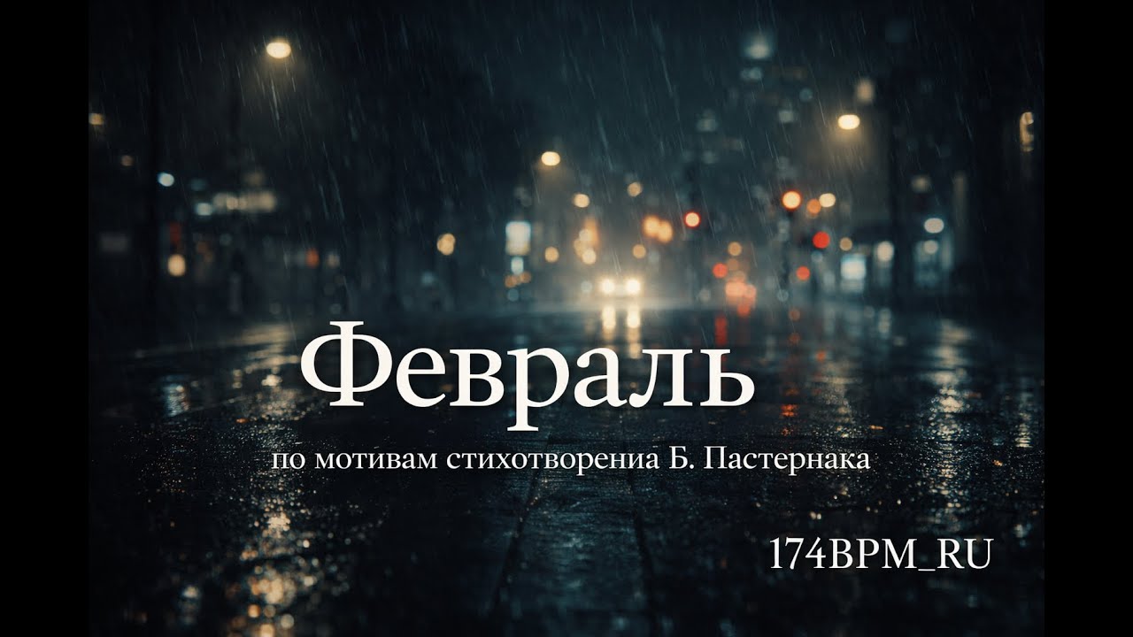 Февраль. Городской монолог по мотивам Б. Пастернака