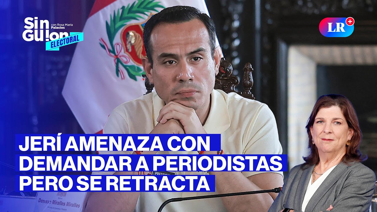 JOSÉ JERÍ EN SU LABERINTO Y ELECCIONES | SIN GUION CON ROSA MARÍA PALACIOS