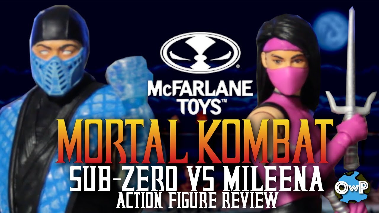 SUB-ZERO vs MILEENA McFarlane Toys Mortal Kombat Klassic Action Figure Review