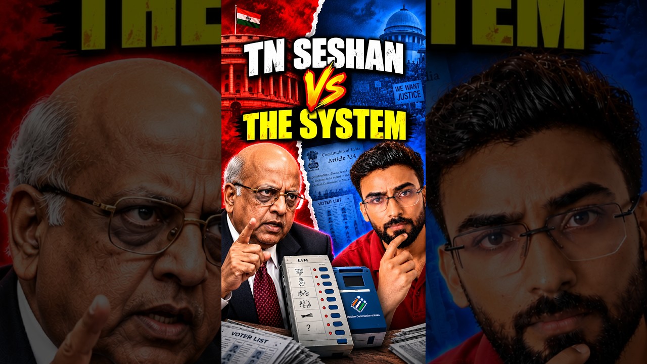 T. N. Seshan vs Election Commission: The Untold Power Struggle? 🇮🇳 #shorts #india #reels