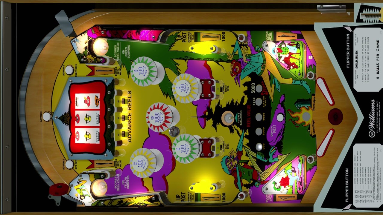 Gold Rush (Williams 1971) VPX