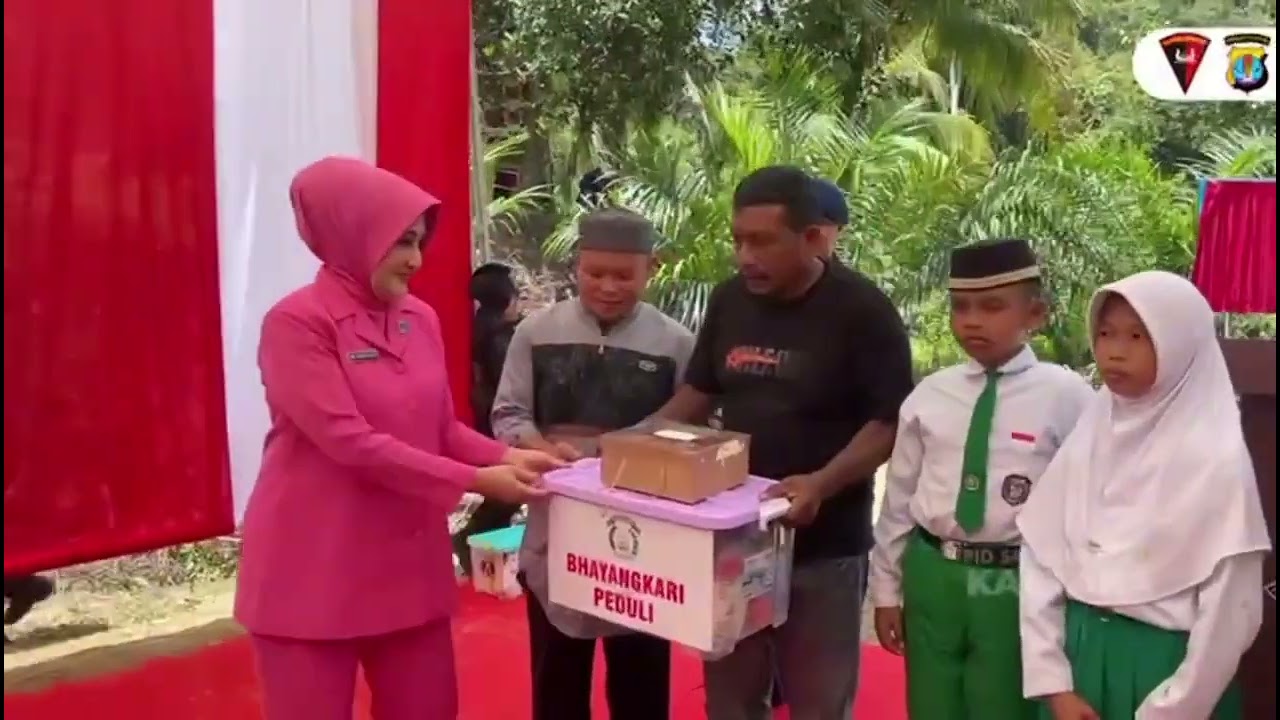 Wujud Pengabdian Brimob untuk Negeri, Kapolda Kaltara Resmikan Dua Jembatan Merah Putih Presisi