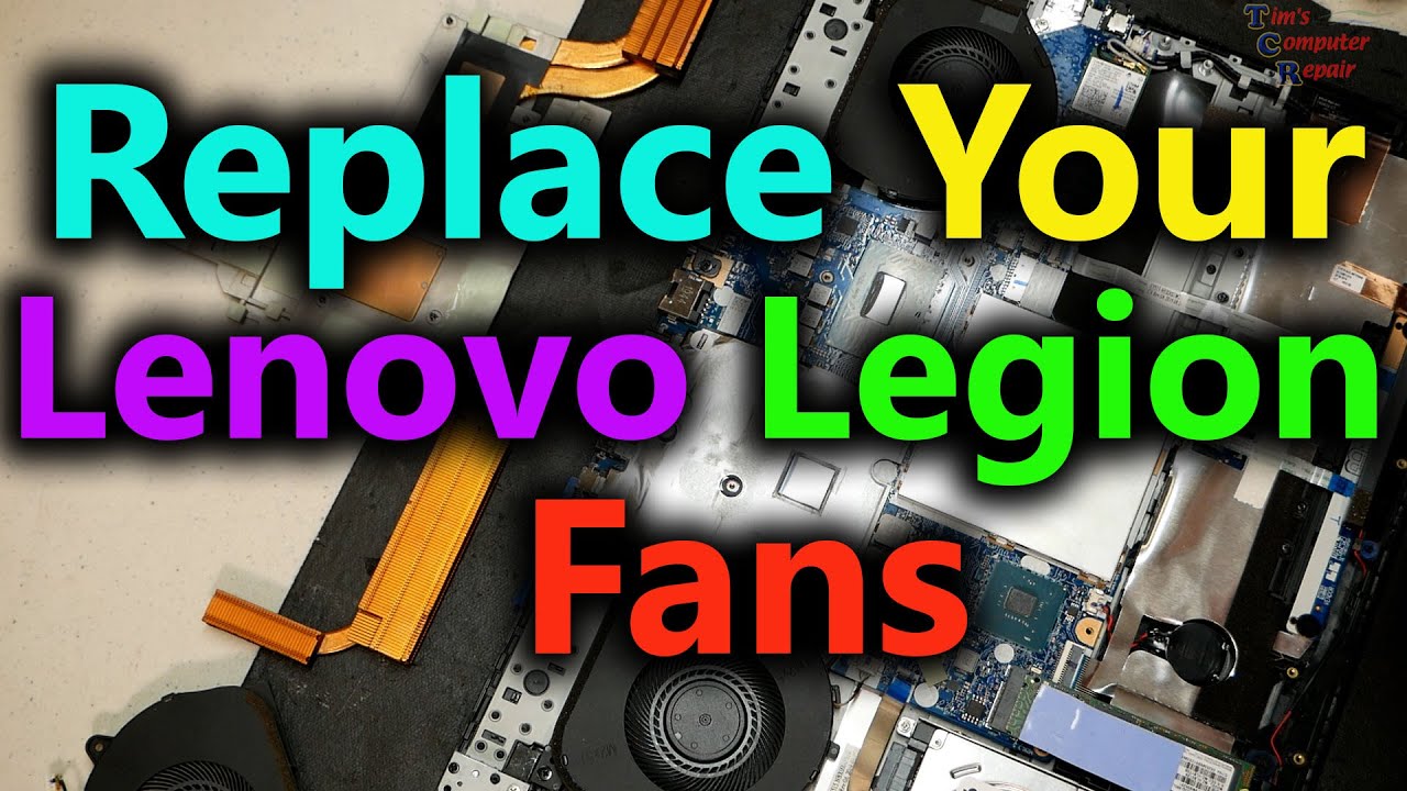 Простая замена вентиляторов на игровом ноутбуке Lenovo Legion: шаг за шагом