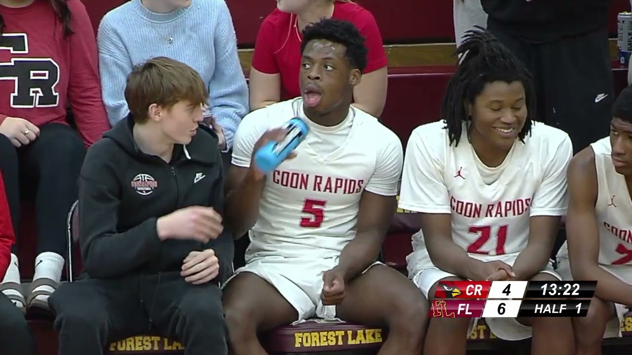 Boys Basketball Playoffs: Coon Rapids at Forest Lake 3.04.26