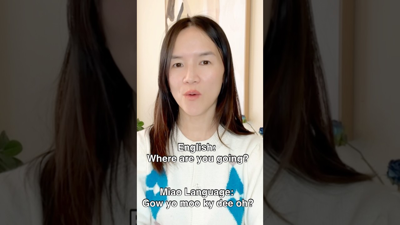 Miao Hmong Language, learn Mandarin, learn Chinese, watch the full video 