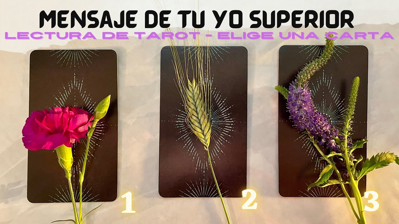 ¿Que guía te trae tu YO SUPERIOR?-Elige una Carta - Lectura de Tarot interactivo