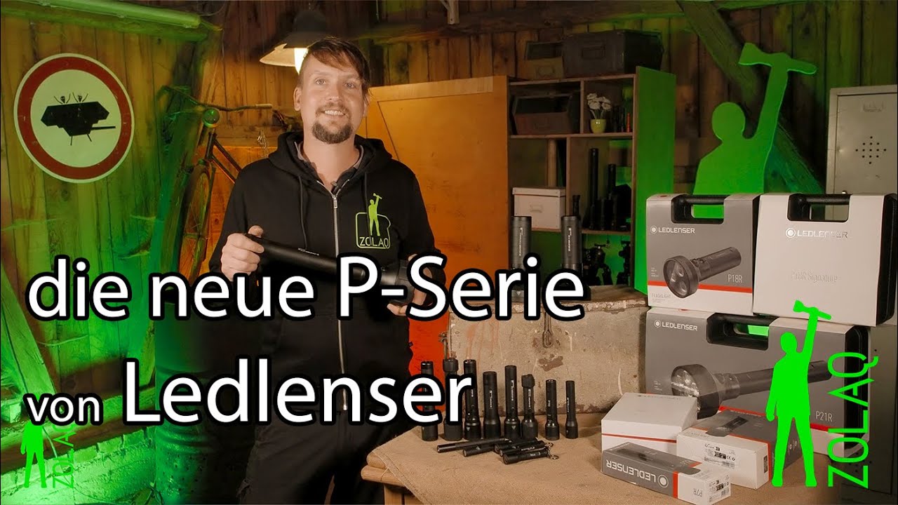 die neue Ledlenser P Serie - 16 neue Taschenlampen