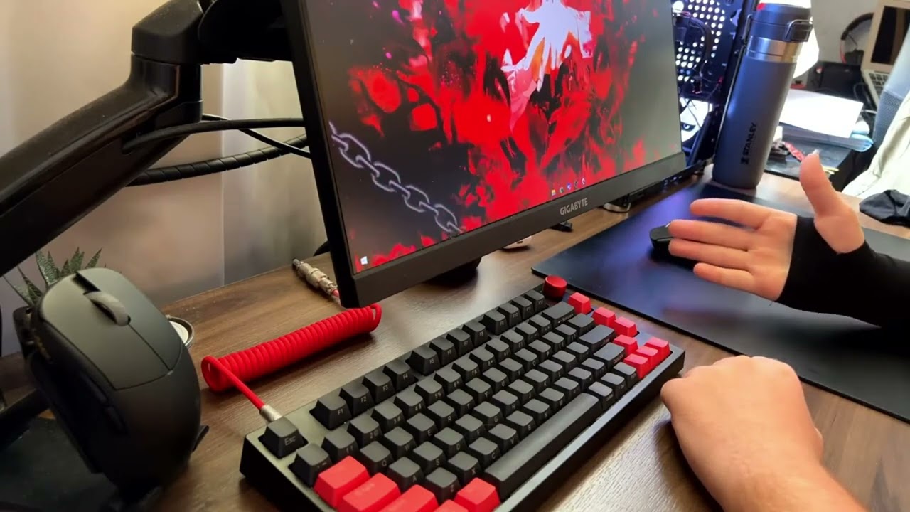 Como é Feito um MOUSEPAD de VIDRO? Skypad 3.0 Review PT-BR