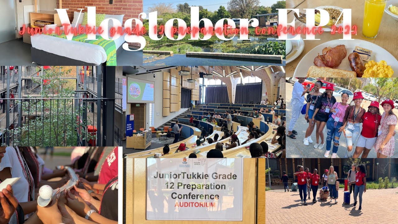 VLOGTOBER EP4: JuniorTukkie Grade 12 Prep Conference|University of Pretoria|Glenda M #vlogtober2022