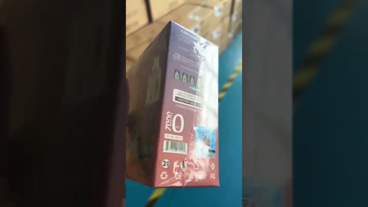 real 0 nicotine vape of randm tornado 7000