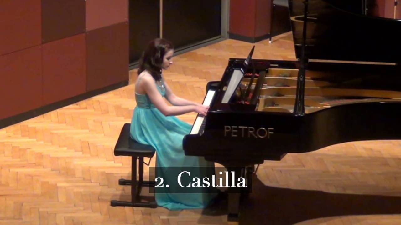 2016 05 Isaac Albéniz: Španielska suita op. 165, Simona BOROVSKÁ – klavír 6. roč.
