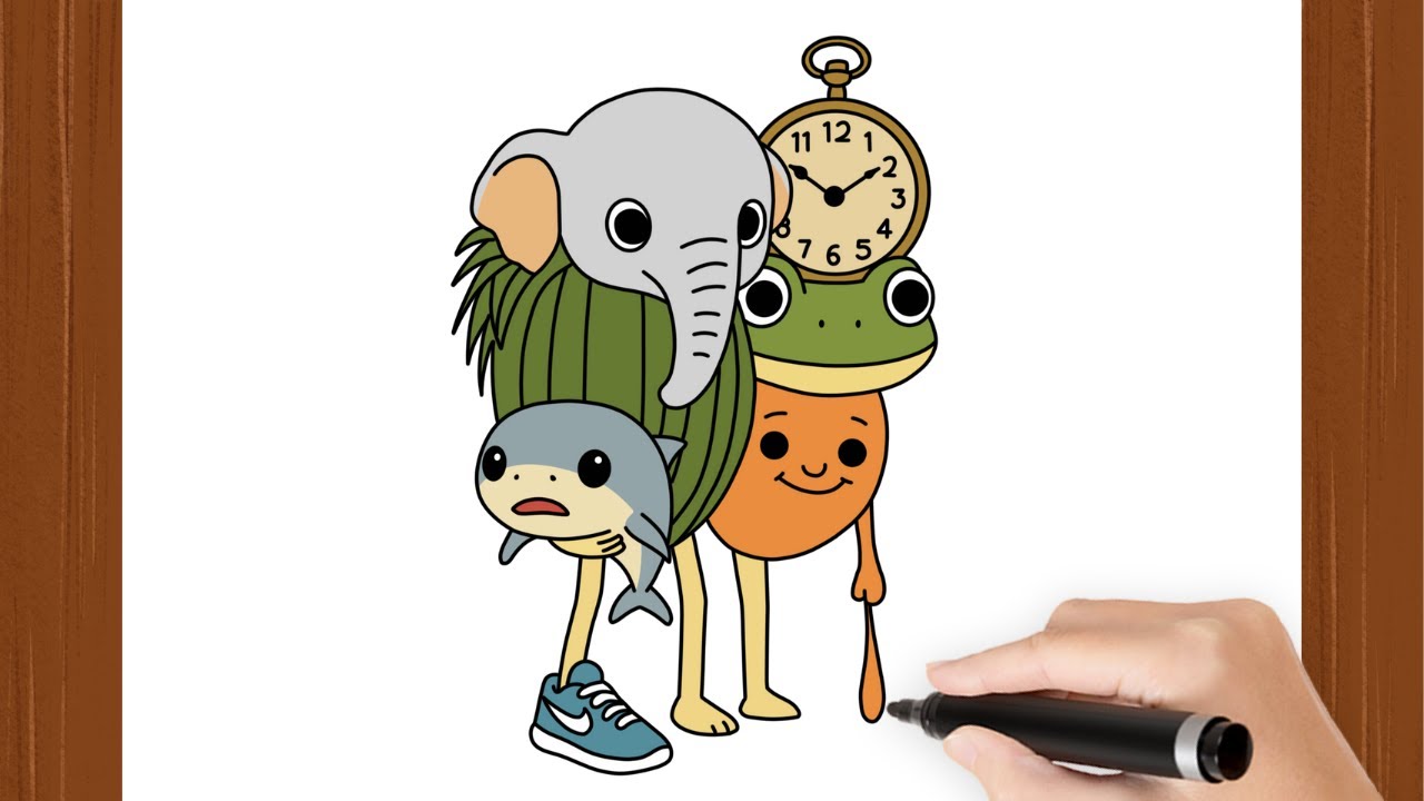 How To Draw LA GRANDE COMBINACION I BRAINROT I Easy