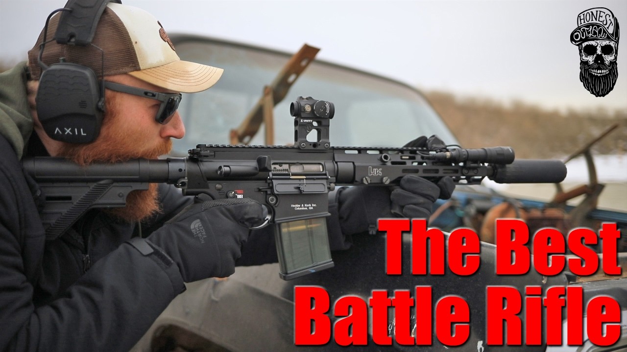 Моё желанное оружие: HK MR762 A4 Assaulter: первые выстрелы